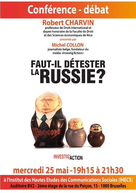 Conférence-débat. Faut-il détester la Russie ?